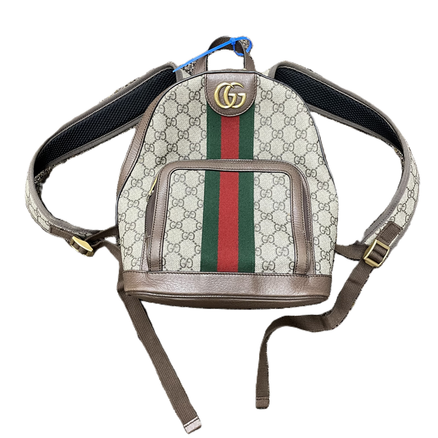 Backpack Luxury Designer By Gucci, Size: Small