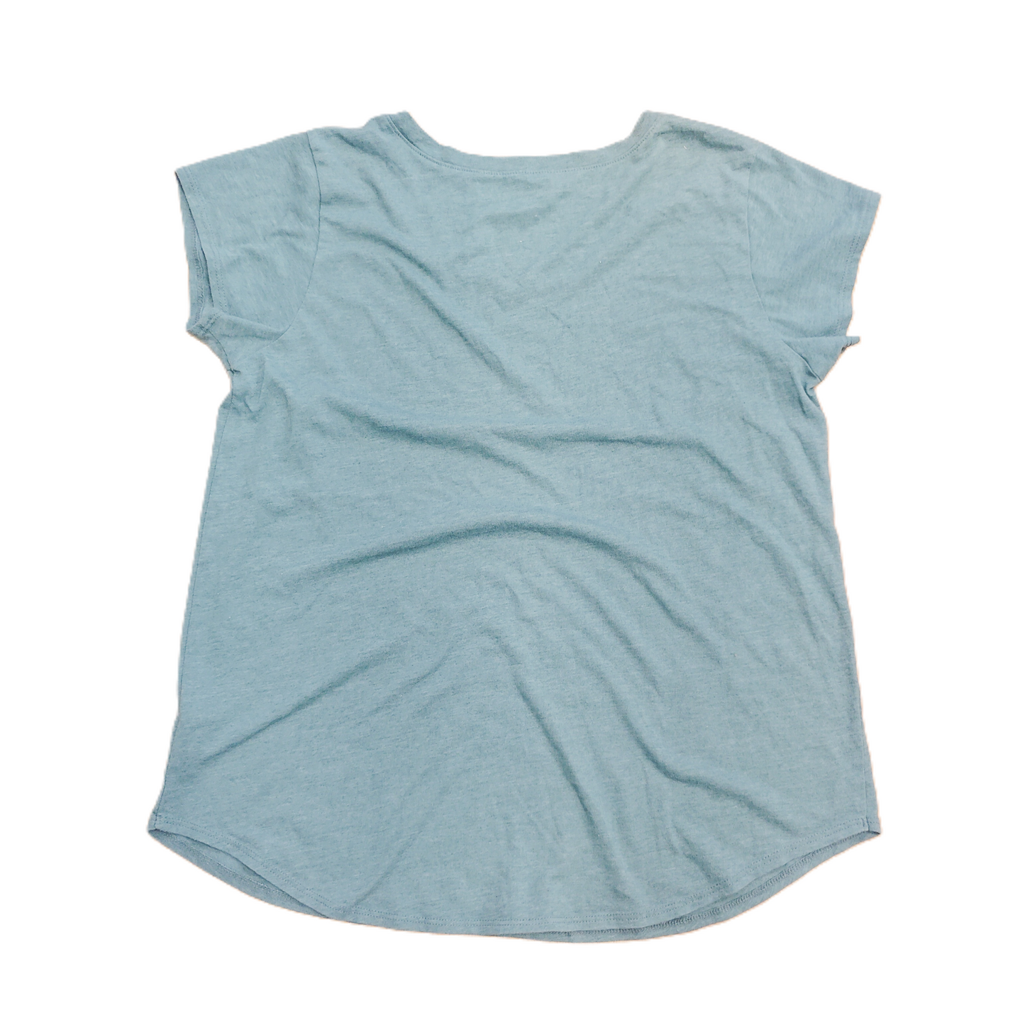 Green Top Short Sleeve By Lucky Brand, Size: L