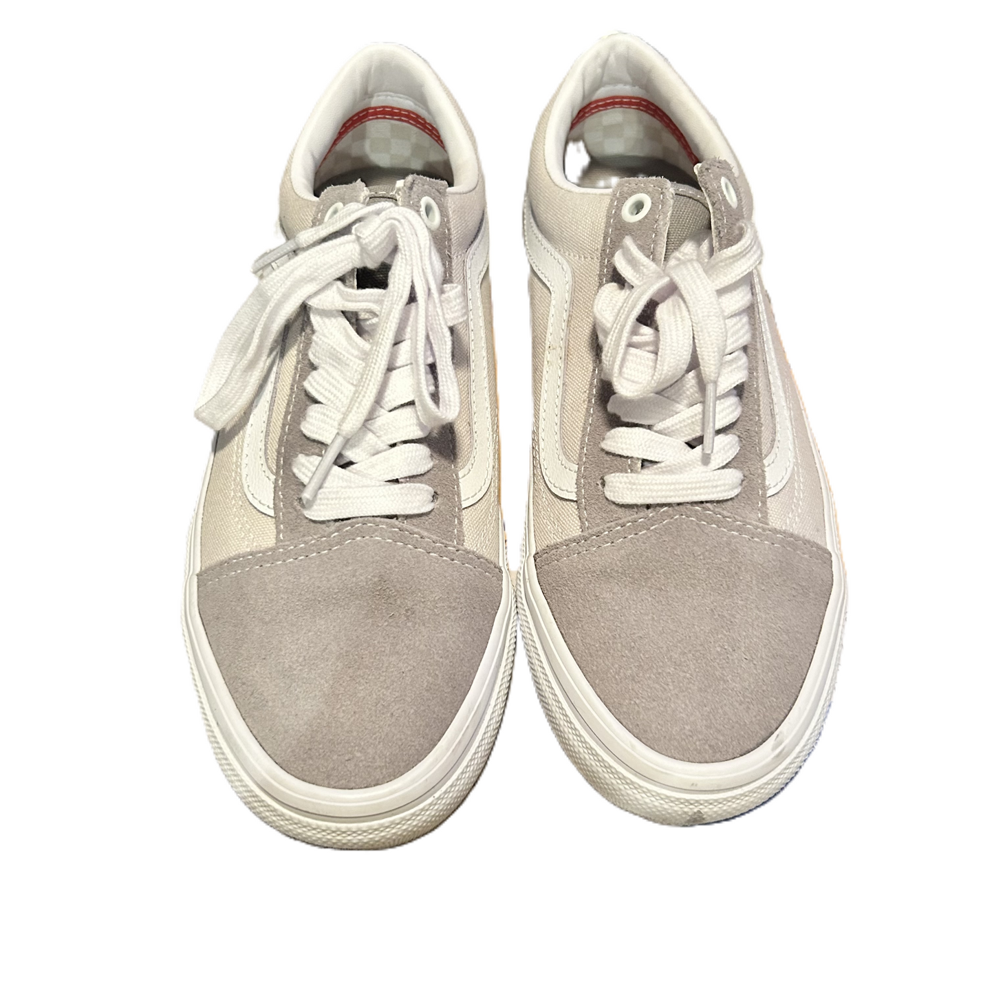 Grey Shoes Sneakers By Vans, Size: 8.5