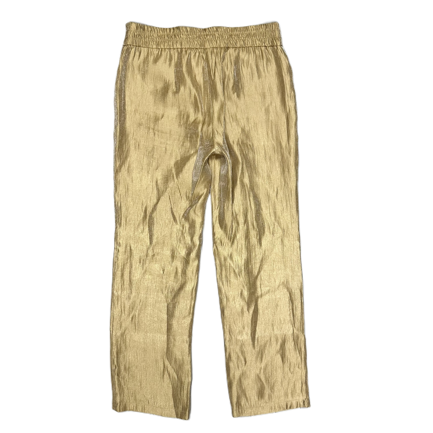 Pants Wide Leg By Chicos In Gold, Size: 2