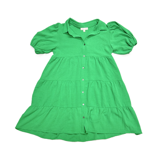 Green Dress Casual Short By She + Sky, Size: M