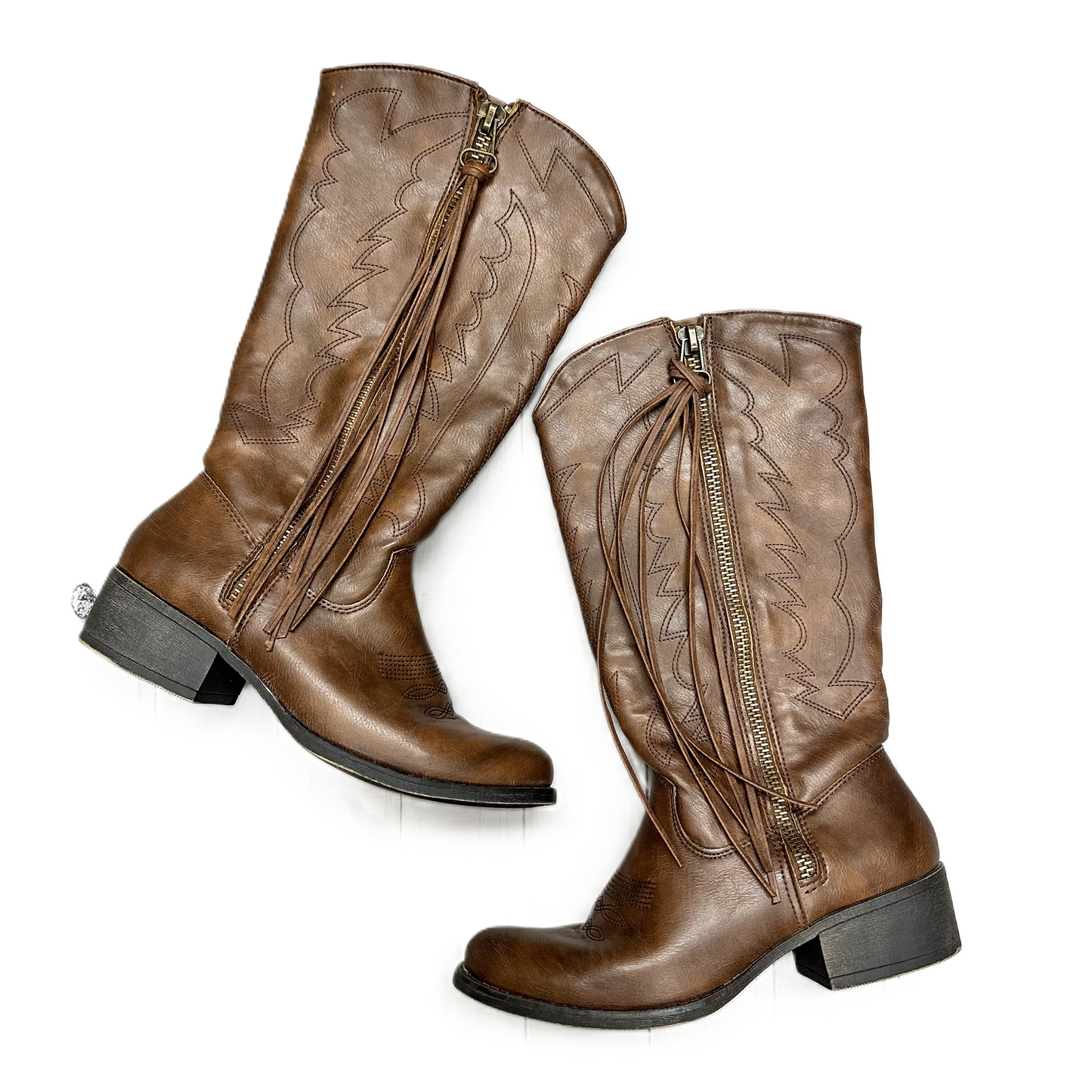 Boots Western By Madden Girl In Brown, Size: 7.5