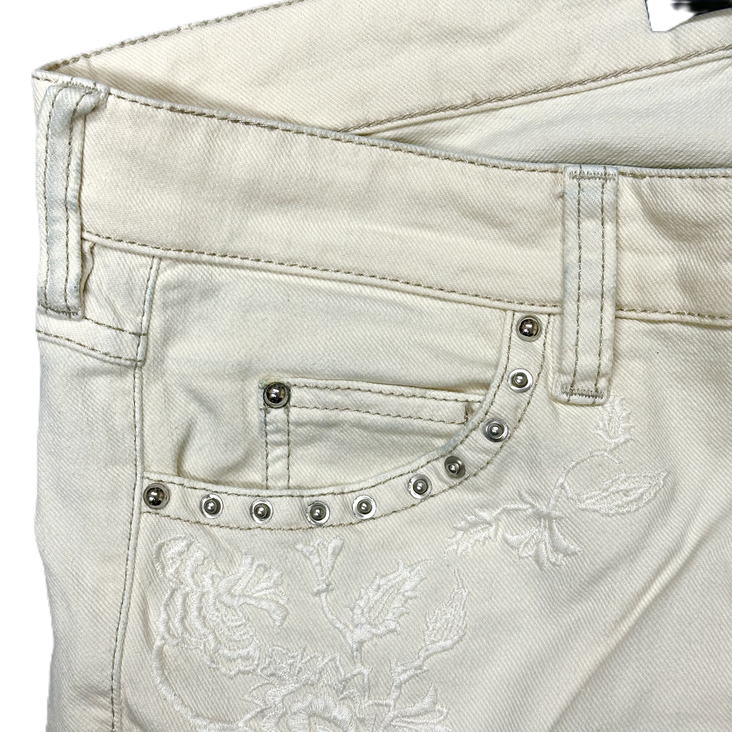 Jeans Designer By Isabel Marant In Cream, Size: 10