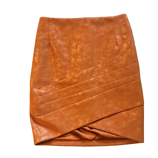 Skirt Mini & Short By Guess In Orange, Size: S