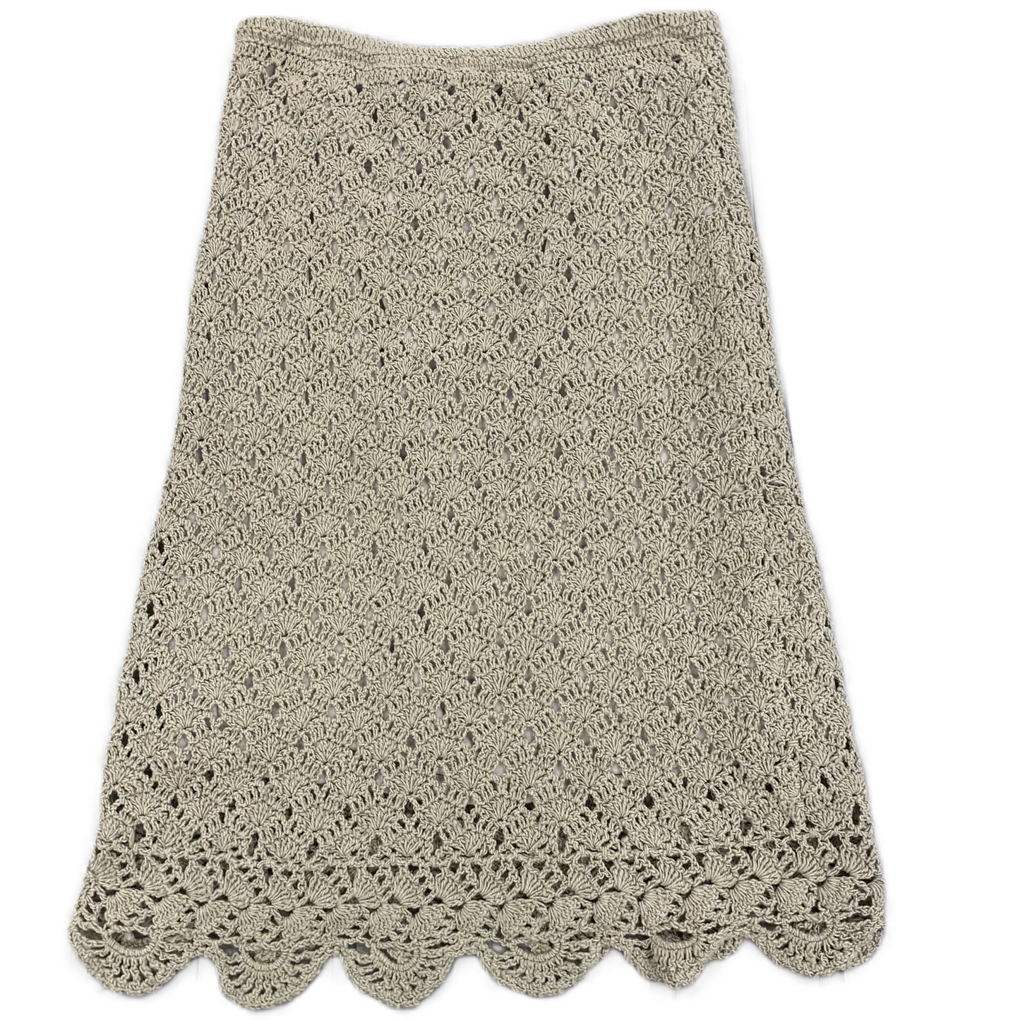 Skirt Midi By Bcbgmaxazria In Taupe, Size: 4