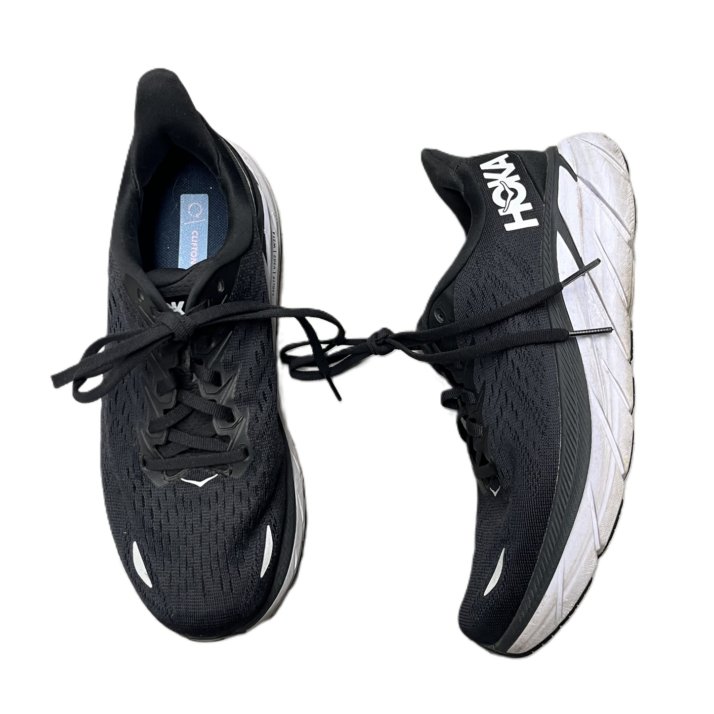 Shoes Athletic By Hoka In Black, Size: 8