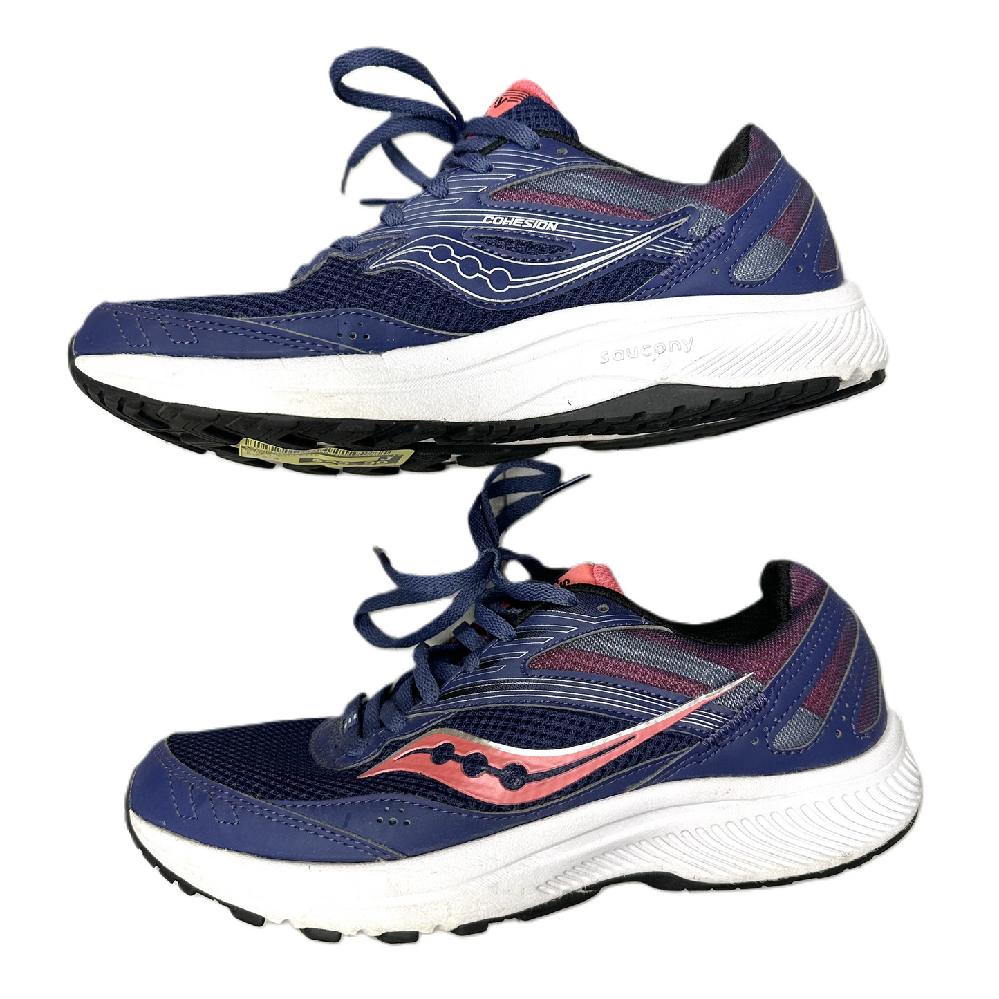 Shoes Athletic By Saucony In Blue & Pink, Size: 8.5