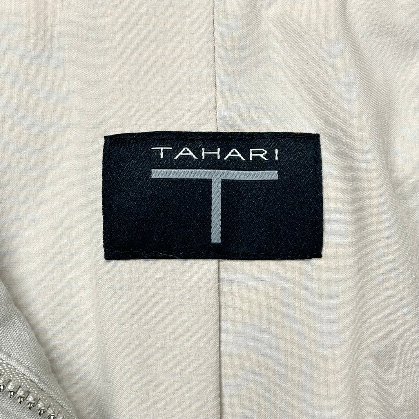 Jacket Utility By T Tahari In Taupe, Size: Xl