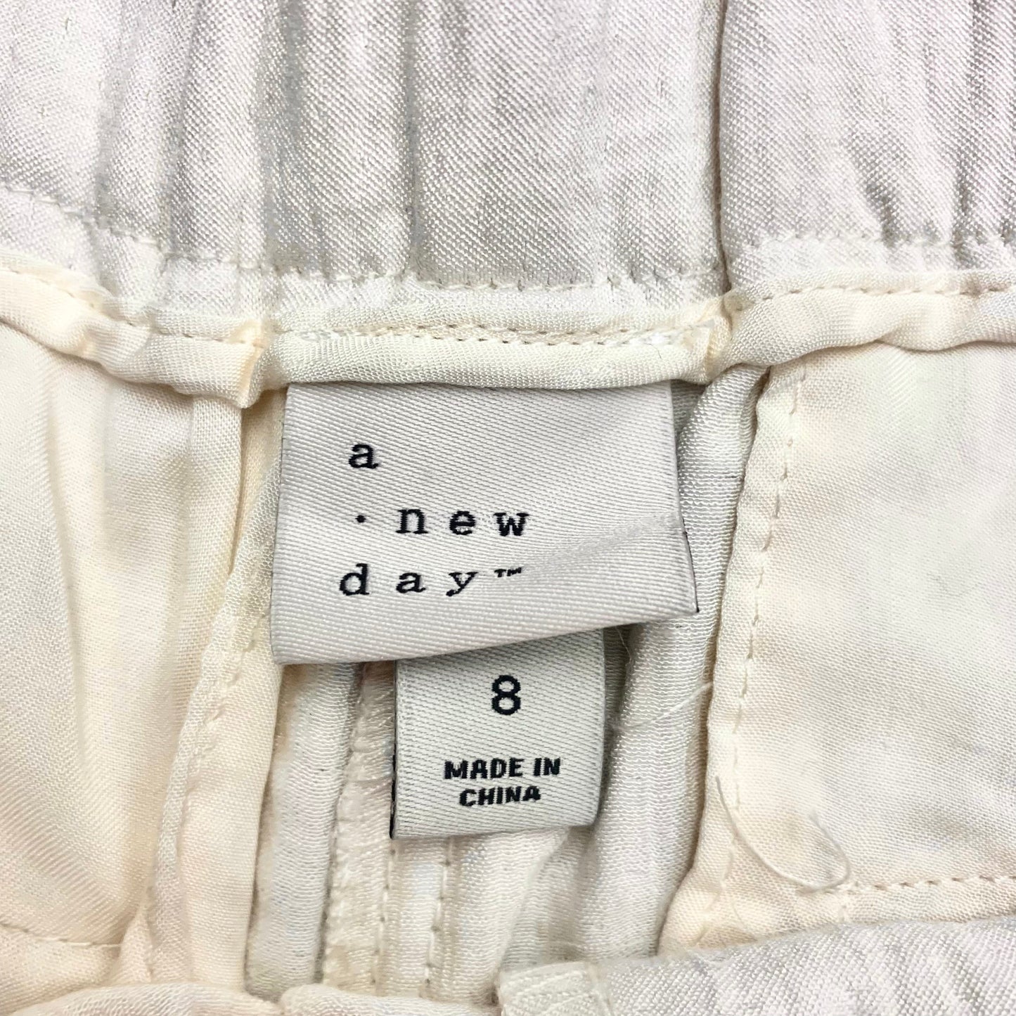 Pants Set 2pc By A New Day In Cream, Size: M