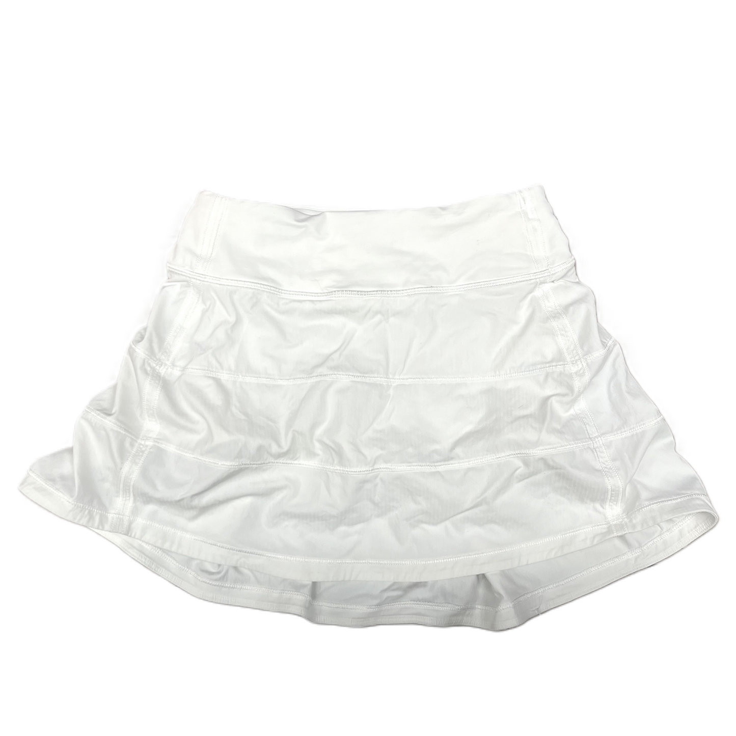 Athletic Skort By Lululemon In White, Size: 0