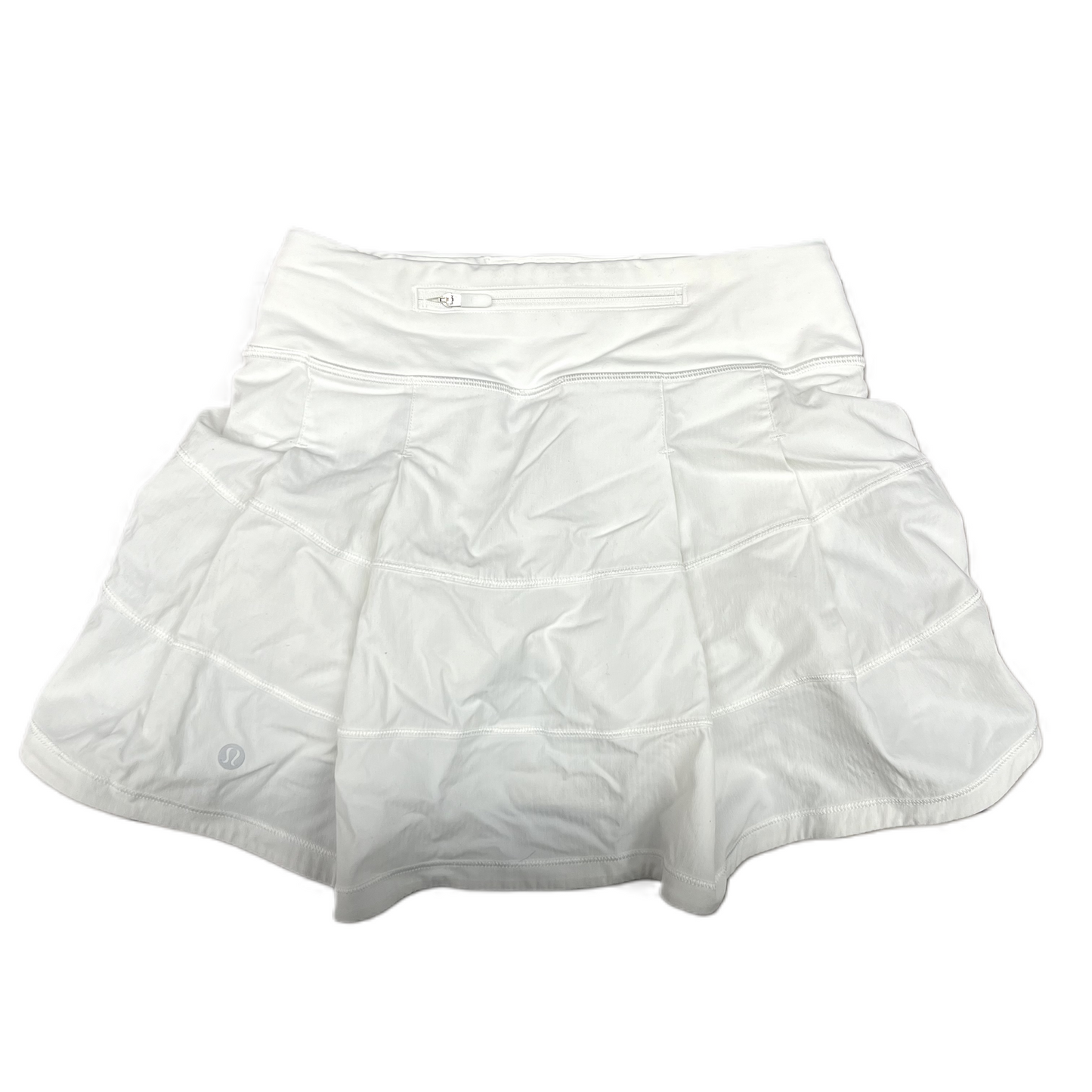 Athletic Skort By Lululemon In White, Size: 0