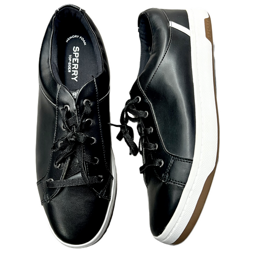 Shoes Sneakers By Sperry In Black & White, Size: 12