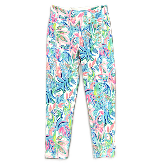 Pants Designer By Lilly Pulitzer In Blue & White, Size: M