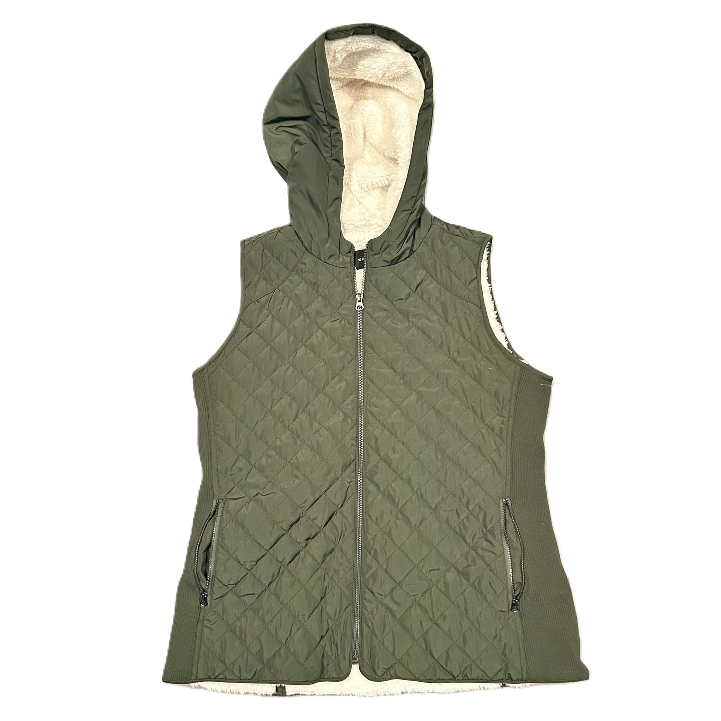 Vest Puffer & Quilted By 41 Hawthorn In Green, Size: L