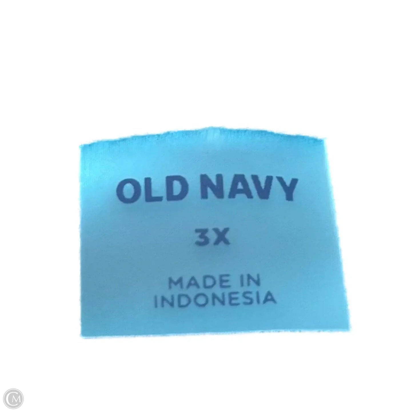 Athletic Tank Top By Old Navy In Blue, Size: 3x