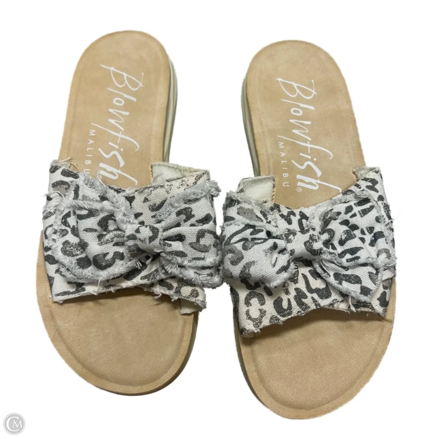 Sandals Flats By Blowfish In Leopard Print, Size: 6