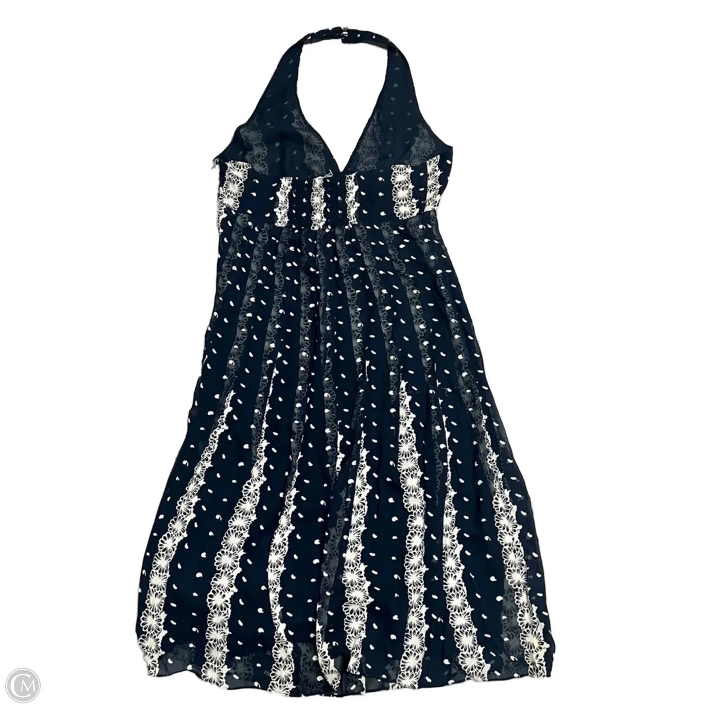 Dress Casual Midi By Michael By Michael Kors In Blue, Size: M