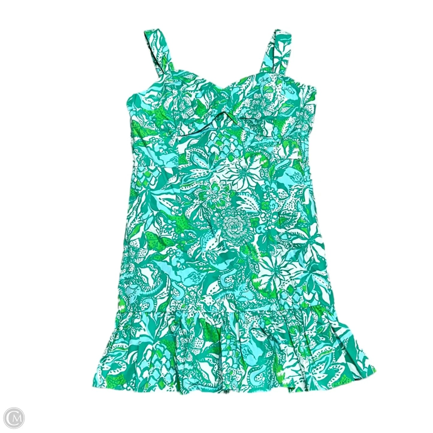 Dress Designer By Lilly Pulitzer In Green, Size: L