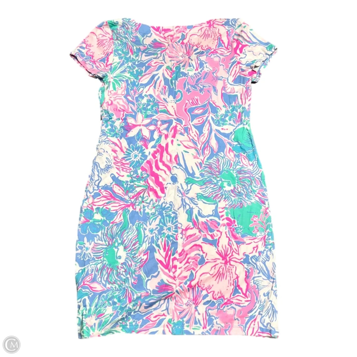 Dress Designer By Lilly Pulitzer In Blue & Pink, Size: S