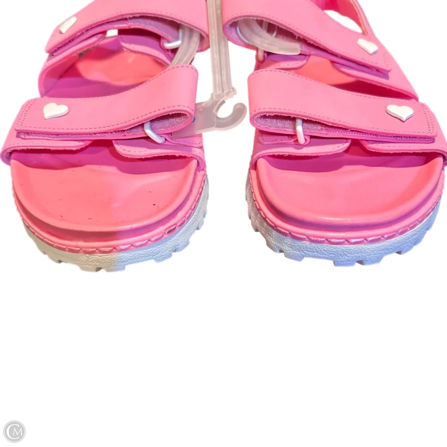 Sandals Flats By Stoney Clover In Pink, Size: 9