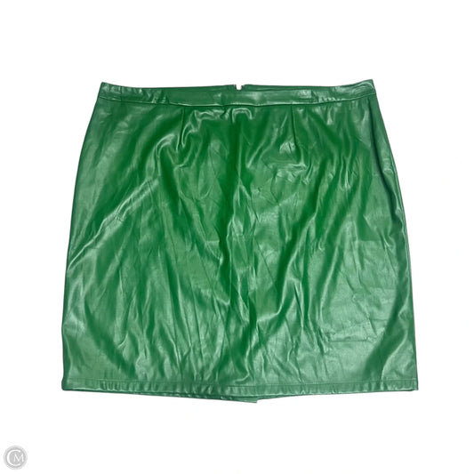 Skirt Midi By Ashley Stewart In Green, Size: 26