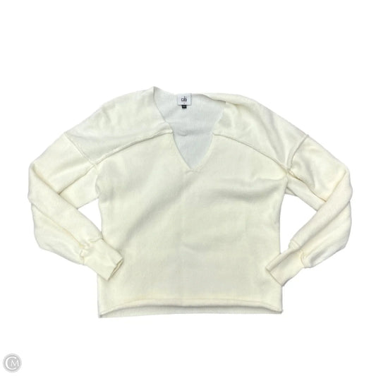 Sweater By Cabi In Cream, Size: S
