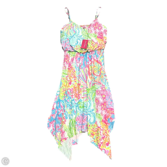 Dress Designer By Lilly Pulitzer In Blue & Green, Size: S