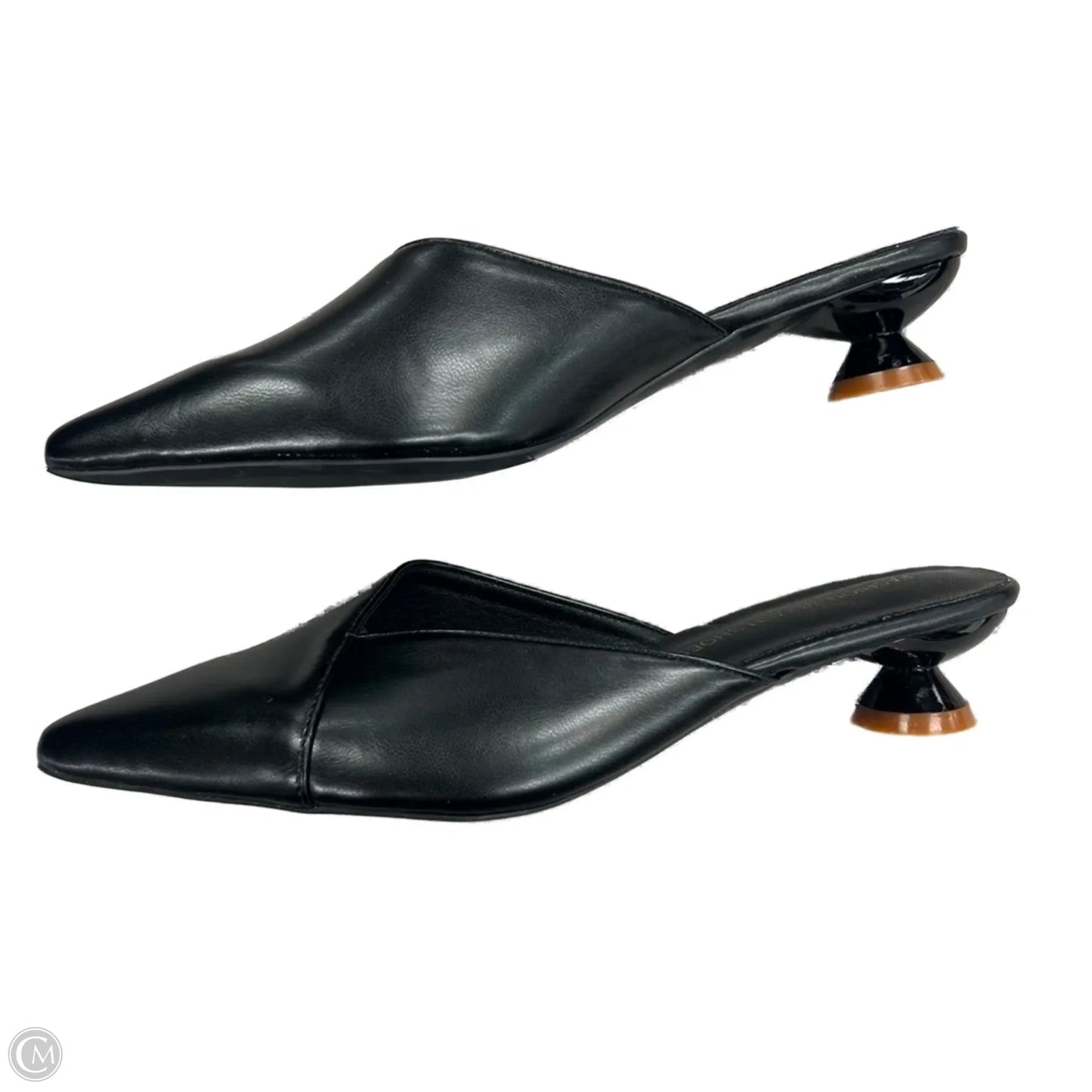 Shoes Heels Kitten In Black, Size: 7