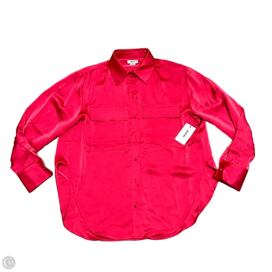 Top Long Sleeve Designer By Jason Wu In Red, Size: S