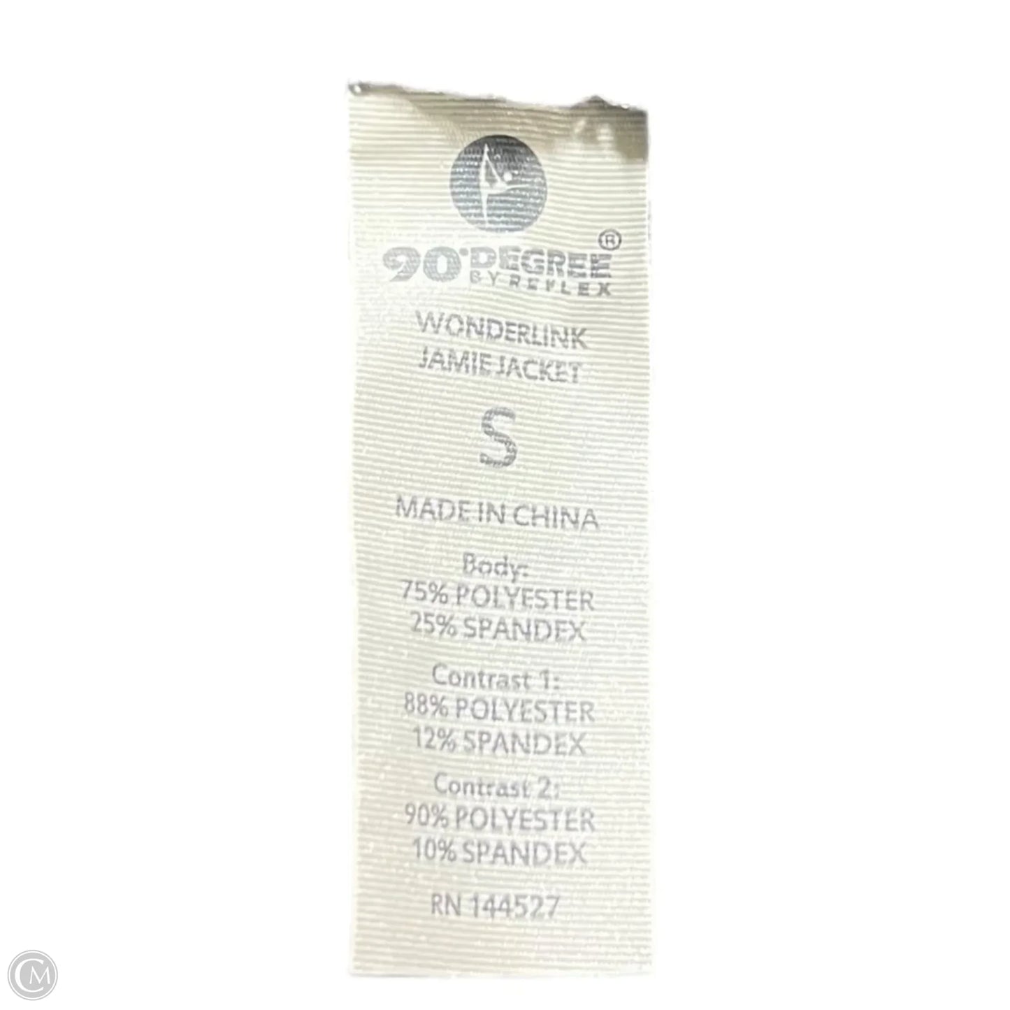 Athletic Sweatshirt Collar By 90 Degrees By Reflex In Black, Size: S