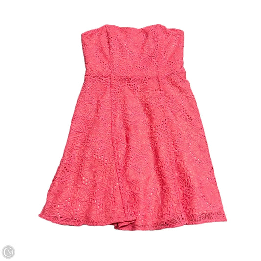 Dress Designer By Lilly Pulitzer In Coral, Size: S