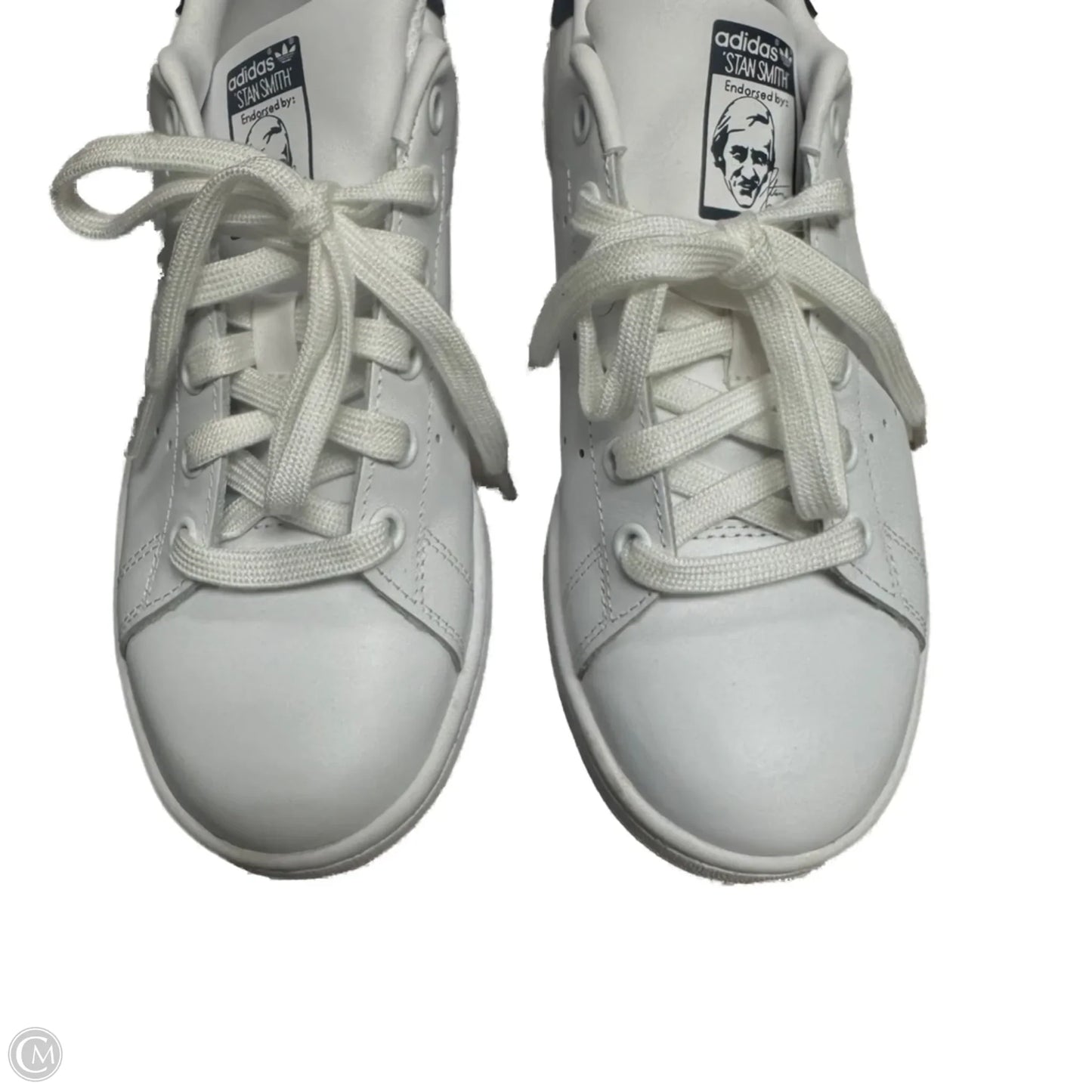 Shoes Sneakers By Adidas In Black & White, Size: 5