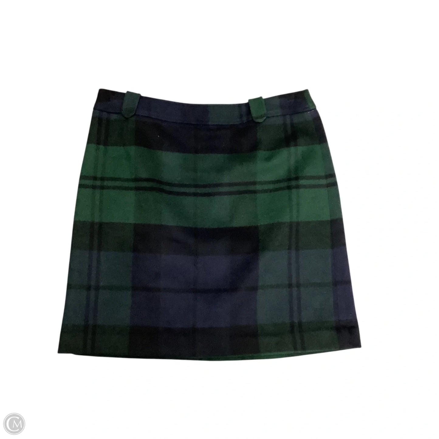 Skirt Mini & Short By Talbots In Blue & Green, Size: 14