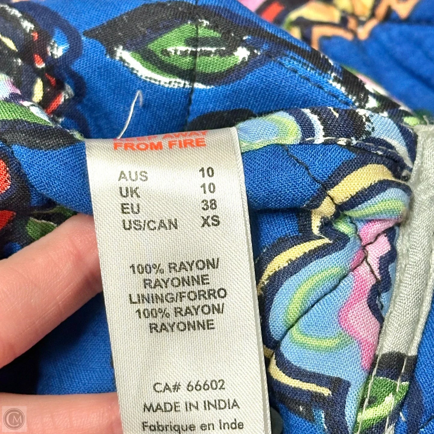 Jacket Other By Orientique In Blue, Size: Xs