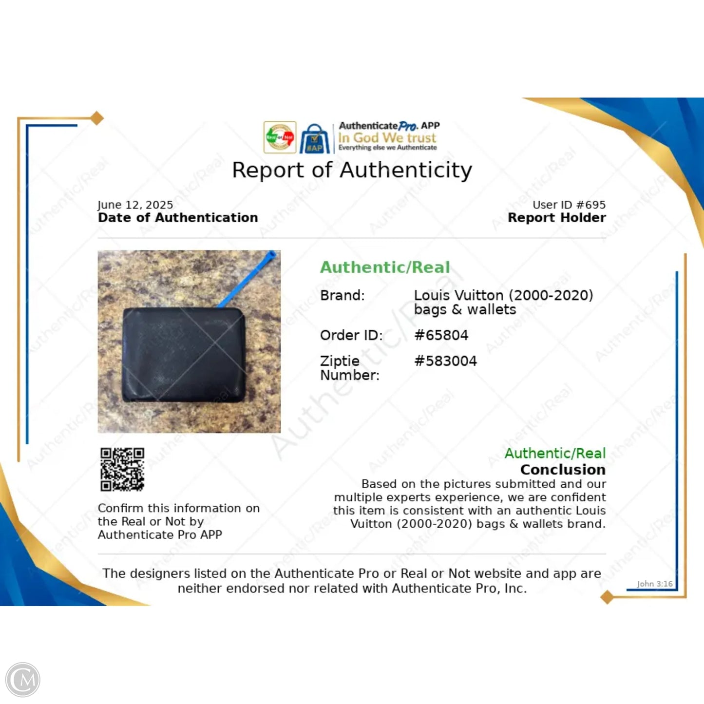 Wallet Luxury Designer By Louis Vuitton, Size: Medium