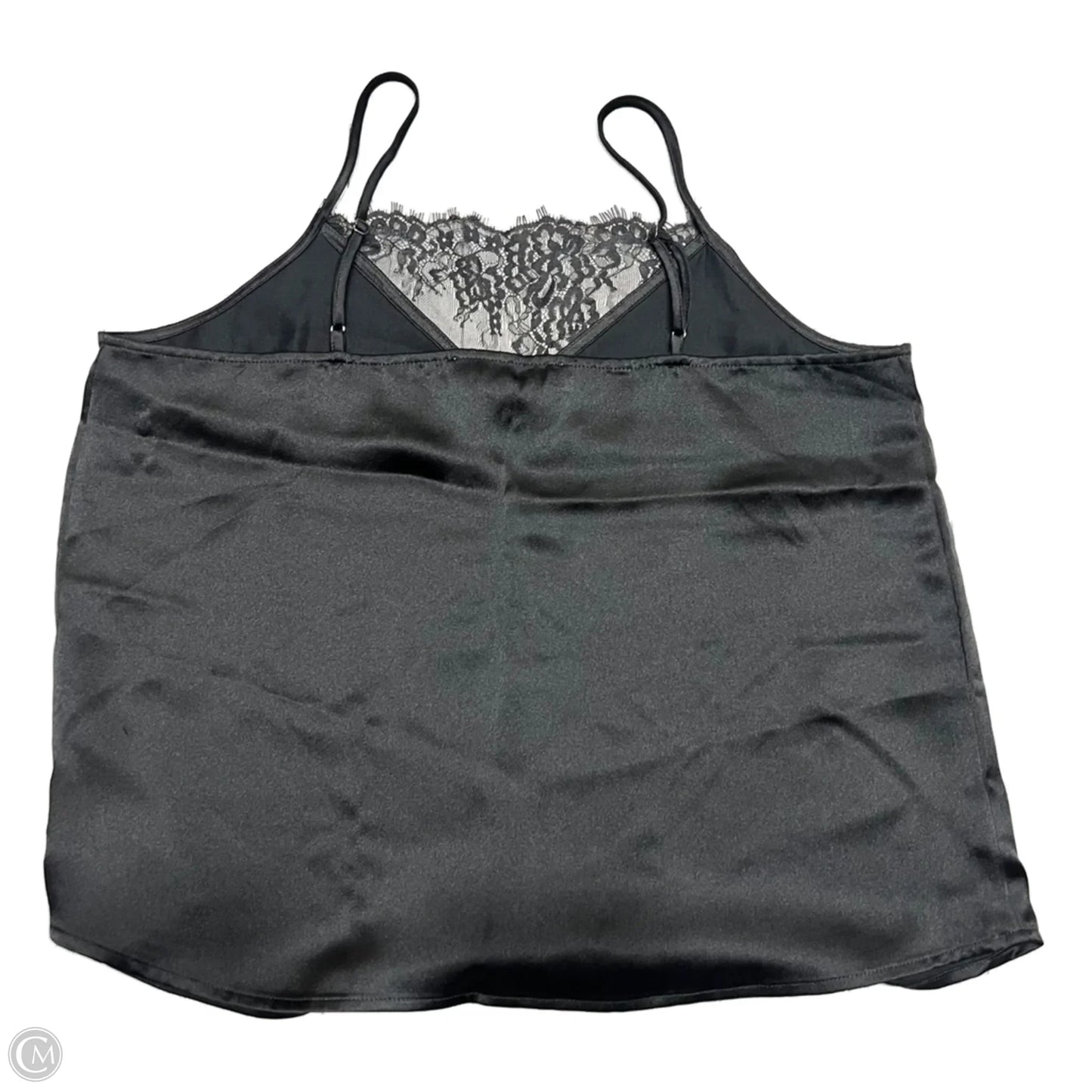 Top Sleeveless By Loft In Black, Size: S