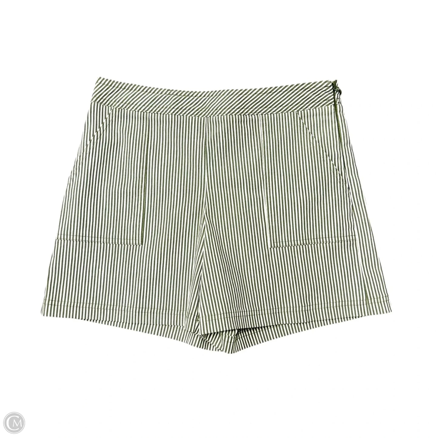 Shorts By Trina Turk In Cream & Green, Size: 4