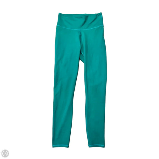 Athletic Leggings By Fabletics In Green, Size: 4
