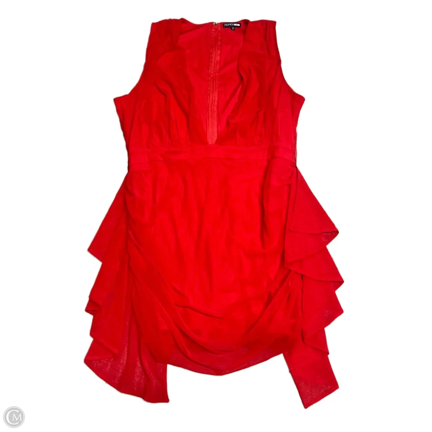 Dress Party Short By Fashion Nova In Red, Size: 2x