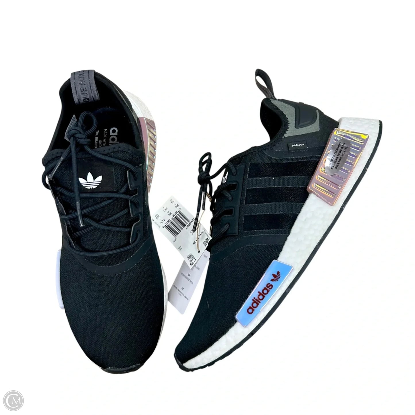 Shoes Athletic By Adidas In Black & White, Size: 10