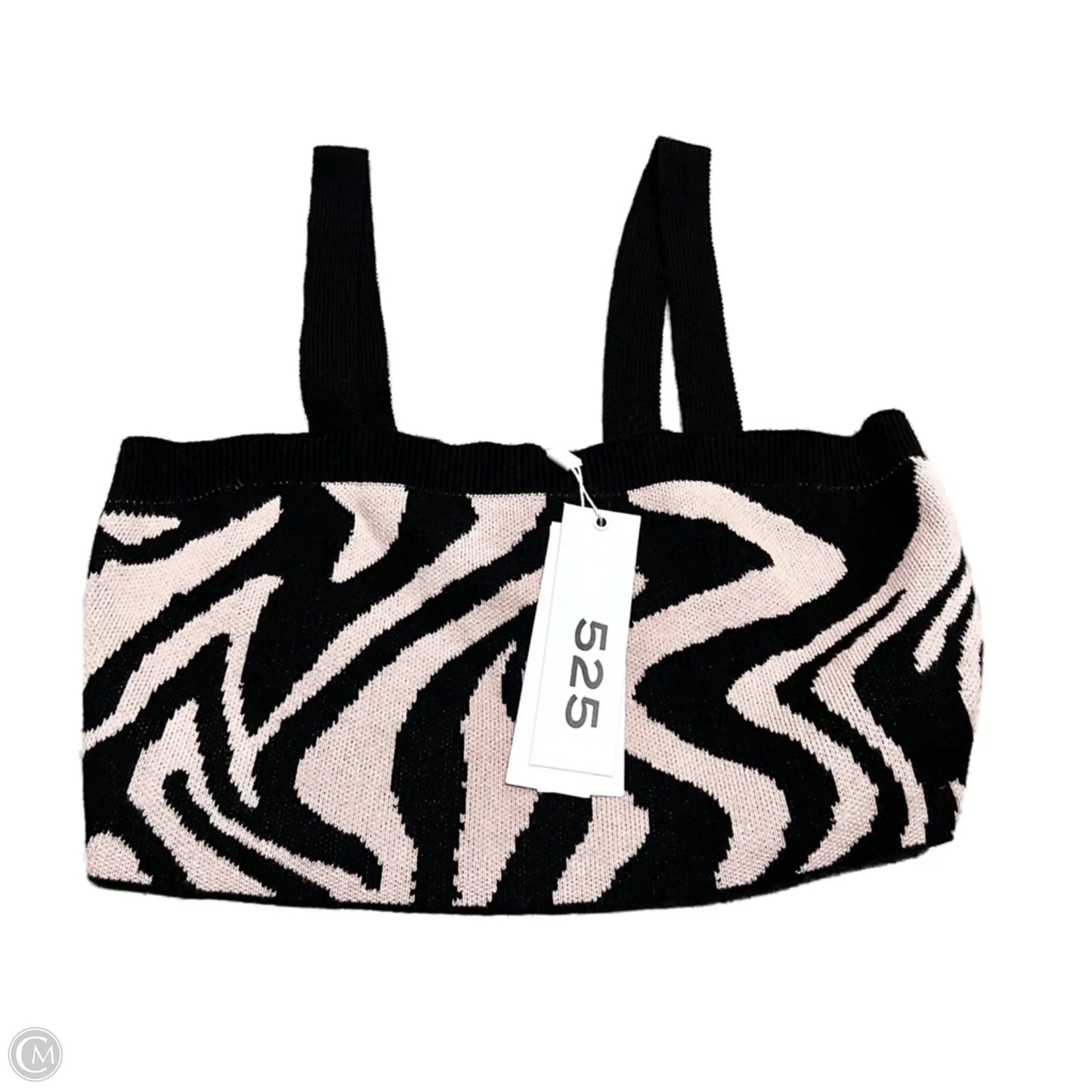 Bralette By 525 In Zebra Print, Size: S