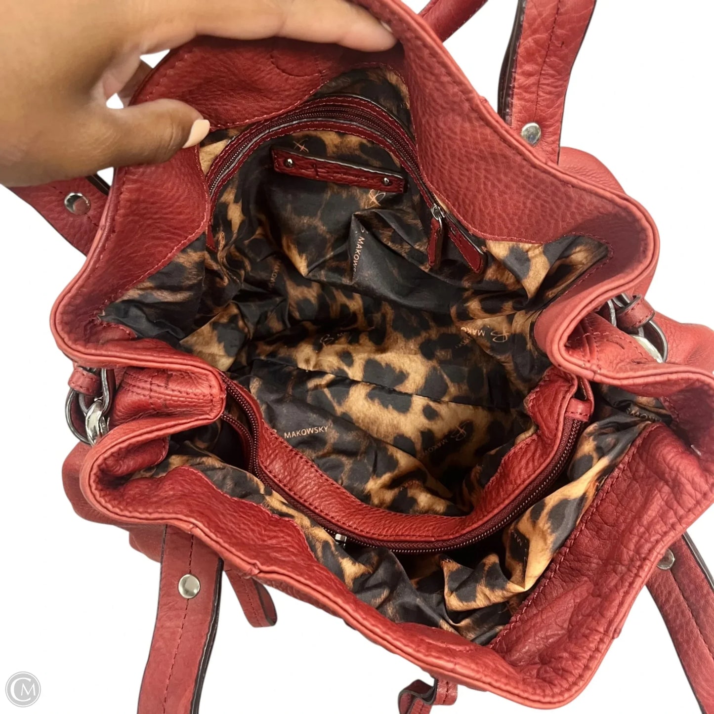 Handbag By B. Makowsky, Size: Medium