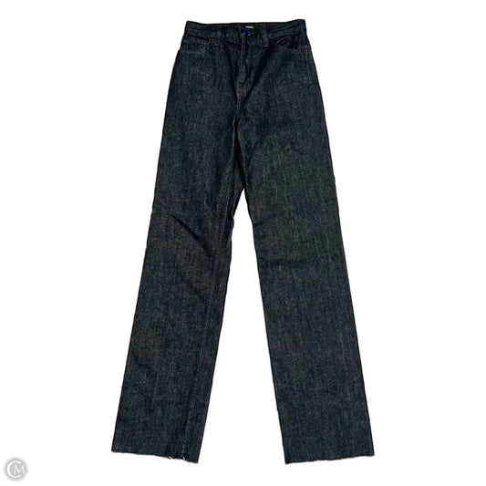 Jeans Straight By Theory In Grey Denim, Size: 0