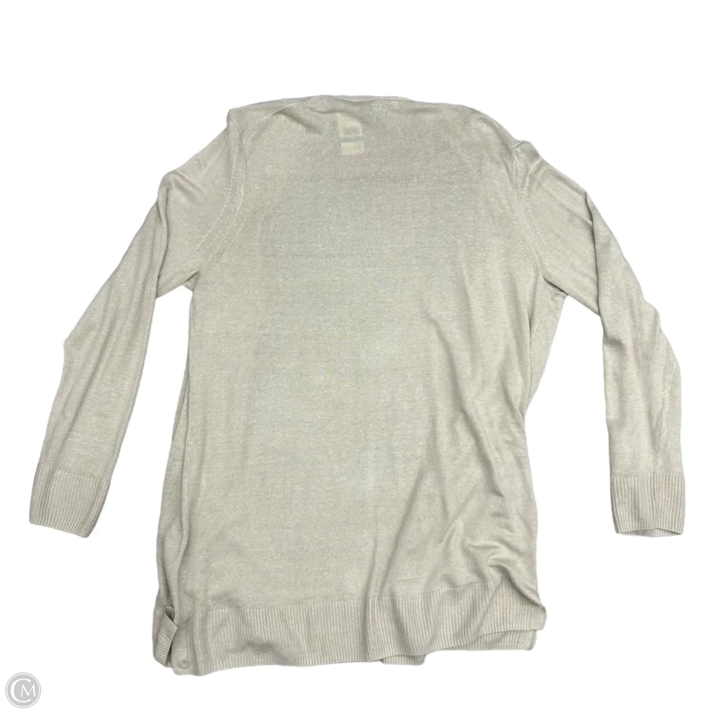 Sweater Cardigan By Tommy Bahama In Beige, Size: L