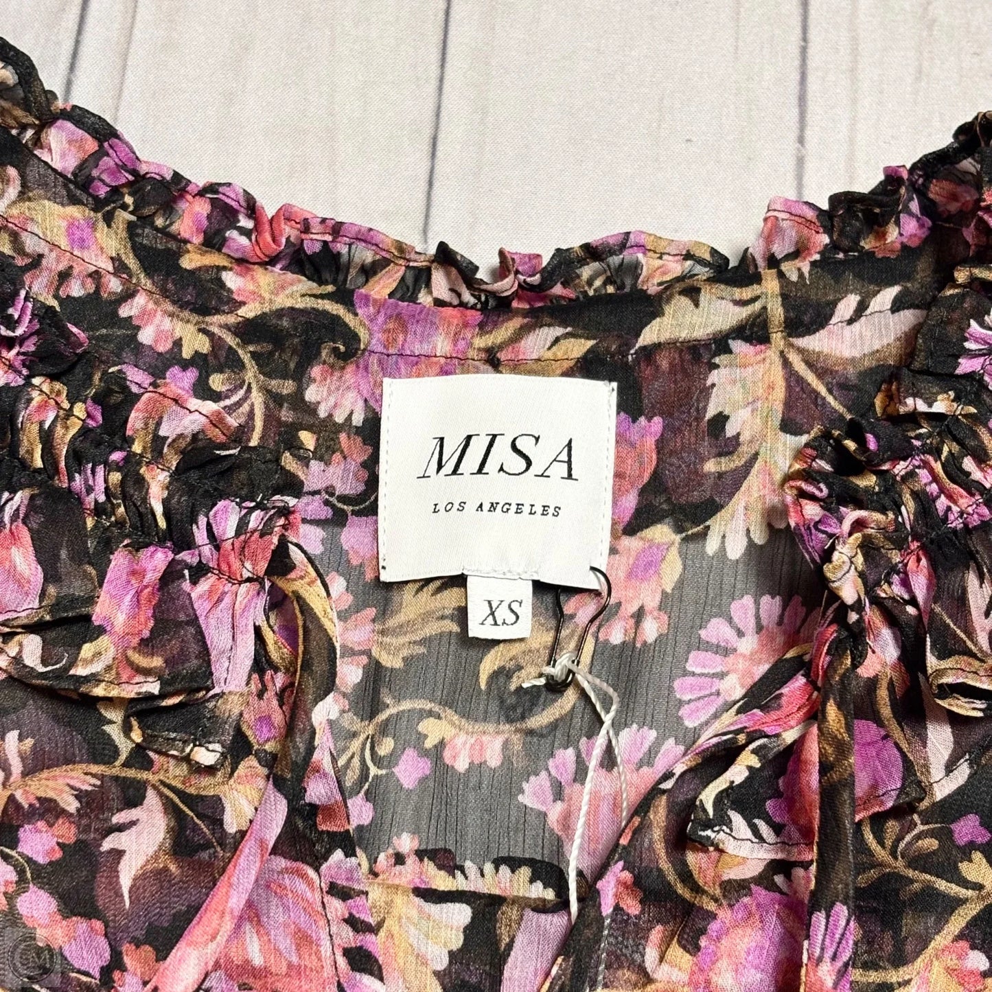 Dress Designer By Misa In Pink & Purple, Size: Xs
