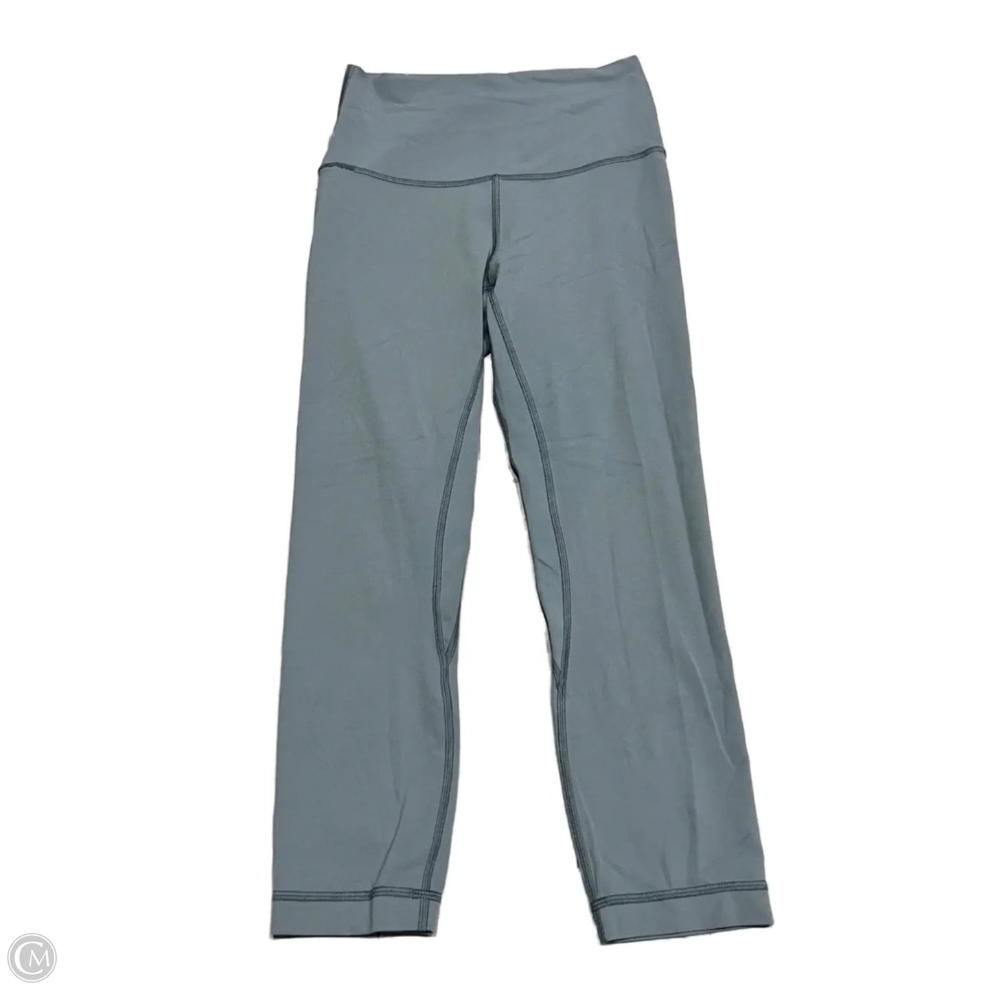 Athletic Capris By Lululemon In Grey, Size: 4