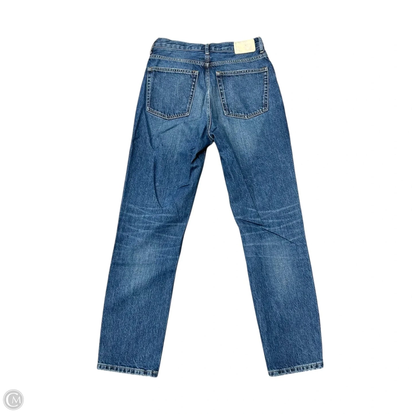 Jeans Straight By Everlane In Blue Denim, Size: 4