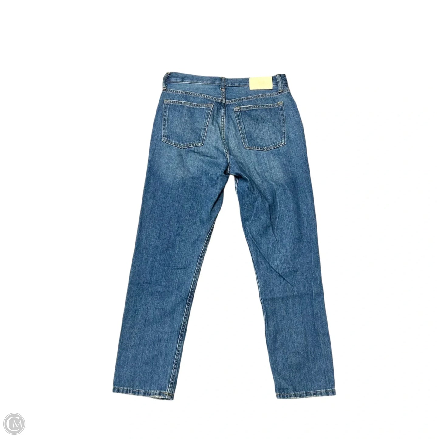 Jeans Straight By Everlane In Blue Denim, Size: 2