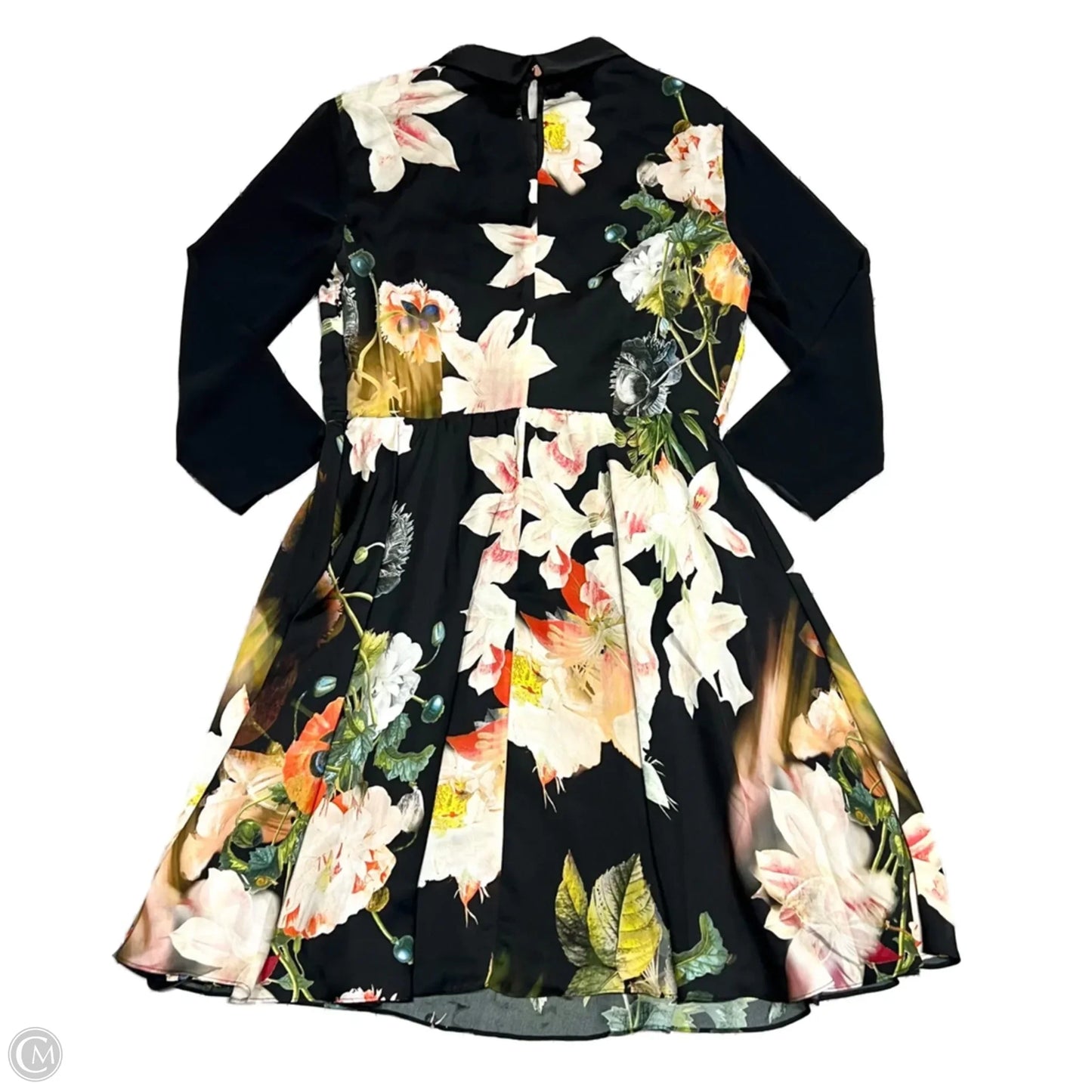 Dress Casual Midi By Ted Baker In Floral Print, Size: M