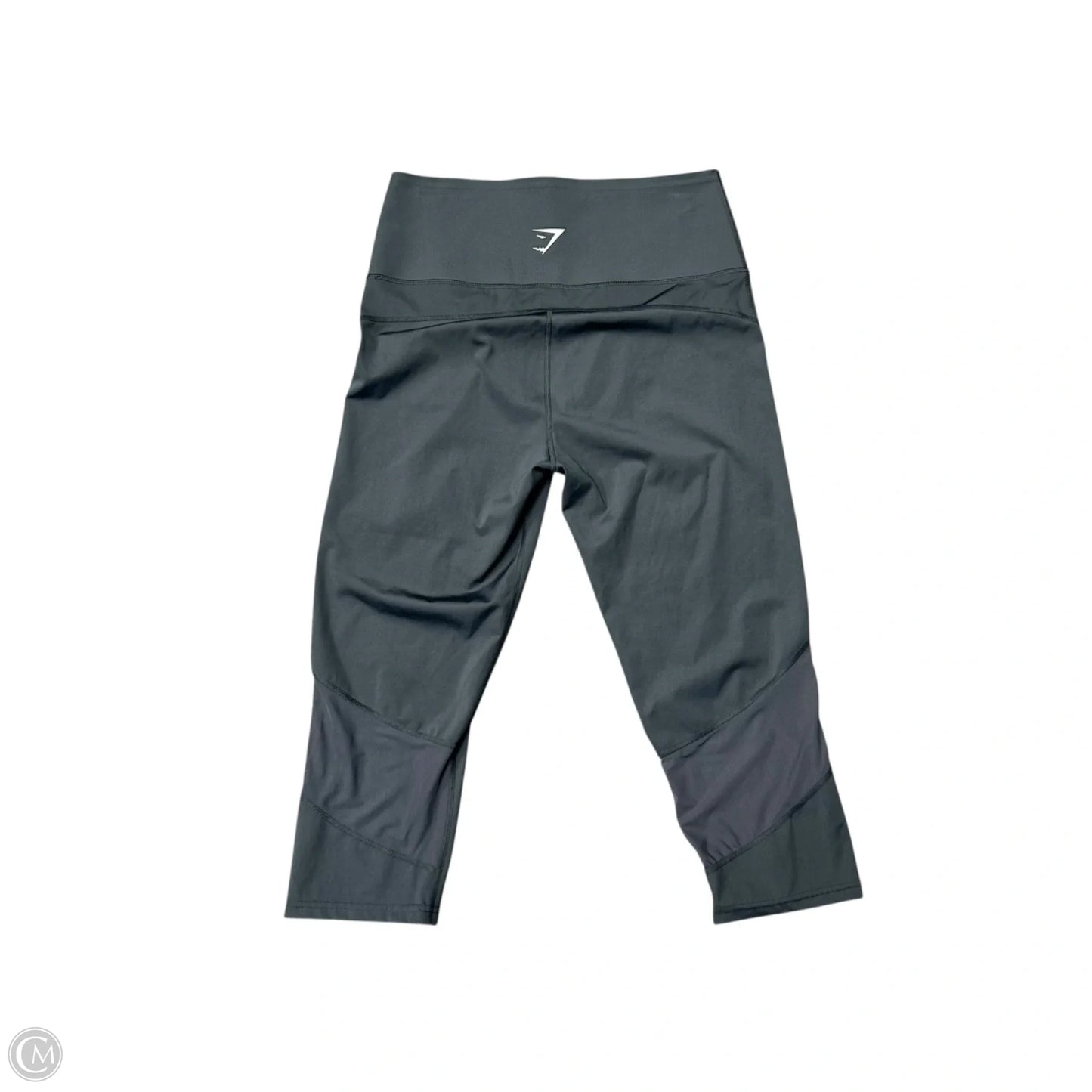 Athletic Capris By Gym Shark In Grey, Size: 12
